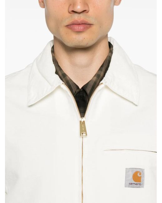 メンズ Carhartt Detroit ジャケット White