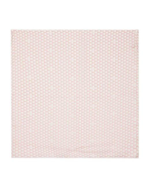 Bally Pink Monogram-print Scarf
