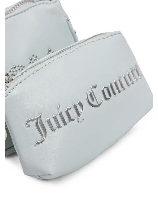 Juicy Couture Metallic Studded Logo-Embellished Shoulder Bag
