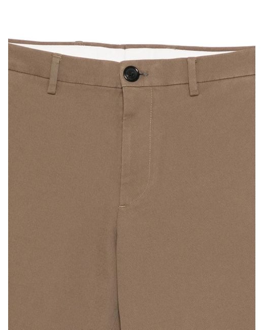 Paul Smith Brown Slim Chino Trousers for men