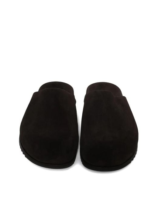 Rick Owens Black Granola Slippers for men