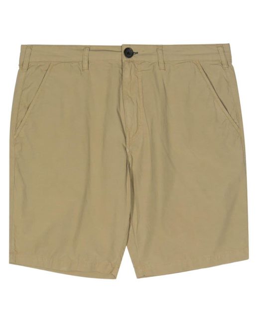 PS by Paul Smith Natural Straight-leg Cotton Chino Shorts for men