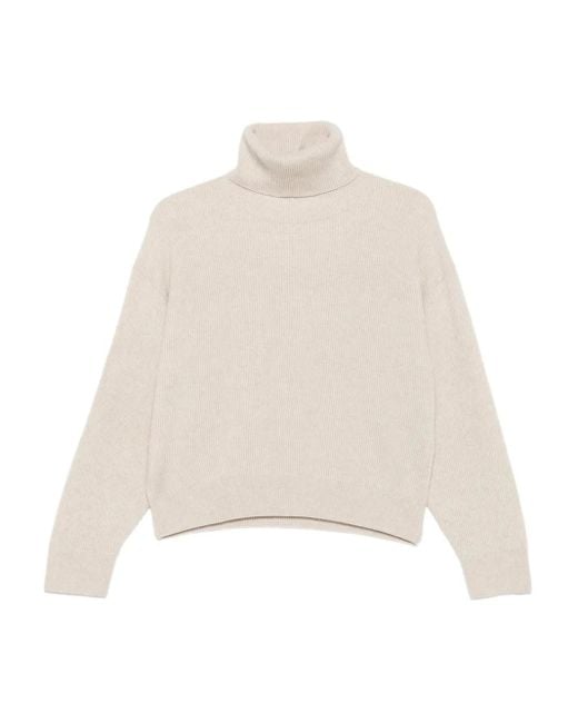 Brunello Cucinelli タートルネック セーター Natural