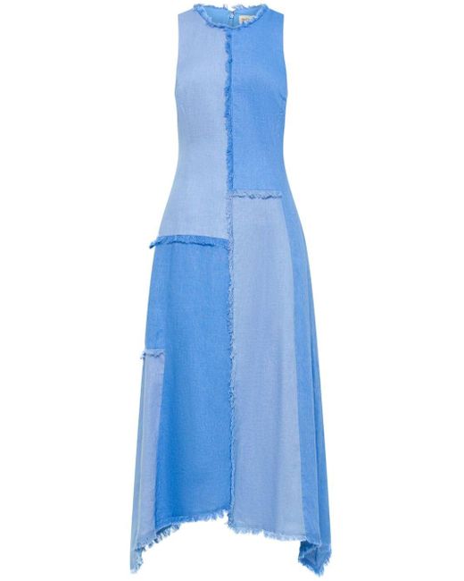 Nicholas Blue Thalassa Linen Dress
