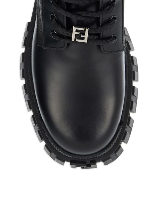 Stivali Biker Force di Fendi in Black da Uomo