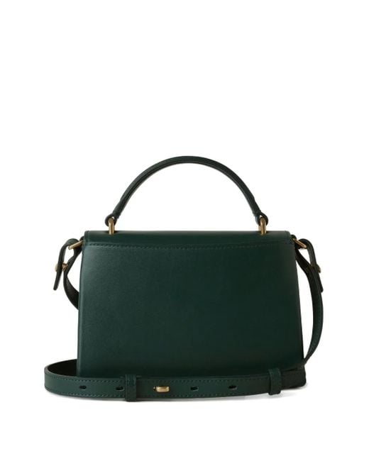 Mulberry Black Mini Lana Top-Handle Leather Bag