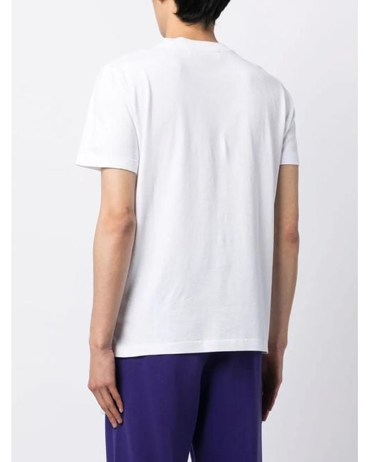 Off-White c/o Virgil Abloh White Diag-stripe Cotton T-shirt for men