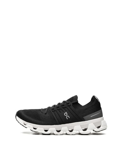 On Shoes Black Cloudswift 3 Low-Top Sneakers for men