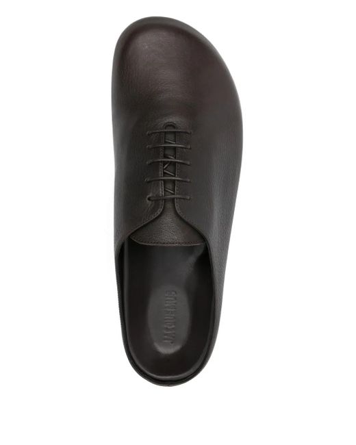 Jacquemus Gray Lace-Up Mules for men