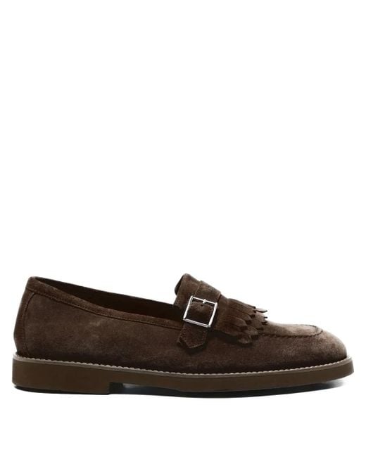 メンズ Doucal's モンクストラップ シューズ Brown