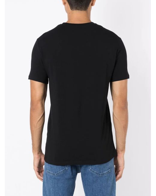 メンズ ARMANI EXCHANGE ロゴ Tシャツ Black