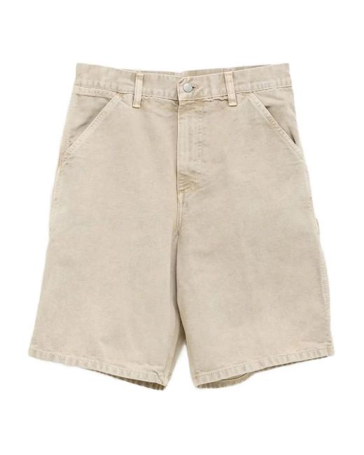 Carhartt Shorts mit Taschen in Natural für Herren