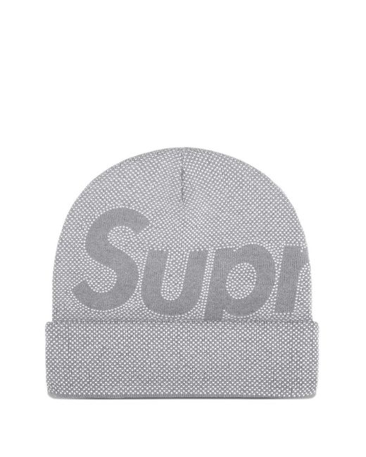 Supreme Knockout Studded Beanie Hat in Gray | Lyst