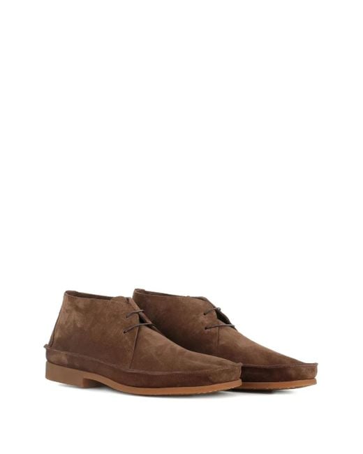 Bottines En Daim Alexander Hotto pour homme en coloris Brown