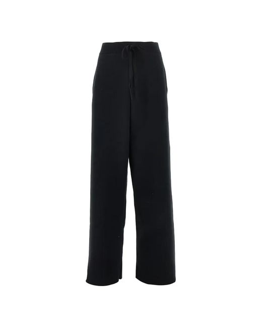 Entire studios Black Drawstring Track Pants