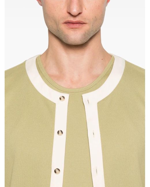 Nanushka Yellow Borys Cardigan for men