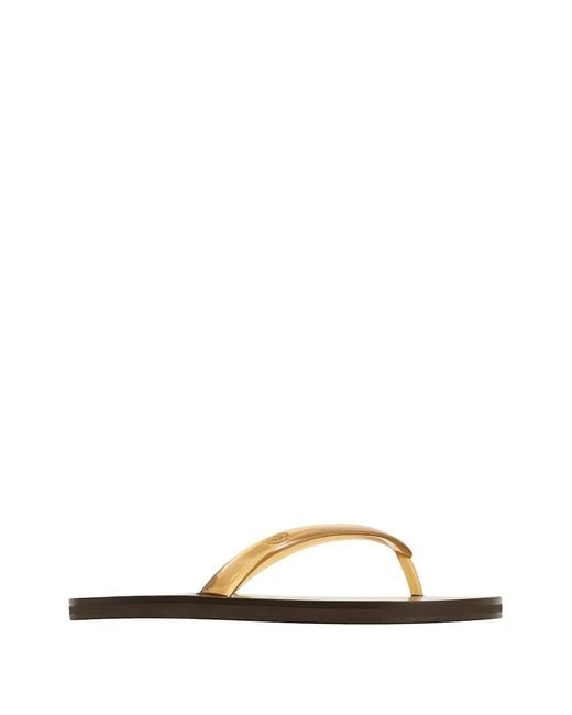 Ancient Greek Sandals Brown Saionara Jelly Flip-Flops