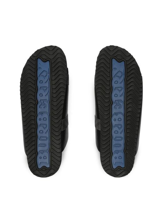 Burberry Black Leather Urchin Sandals for men