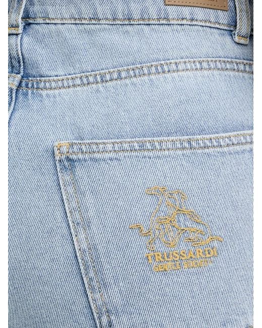 Trussardi Blue 191 Straight-Leg Jeans