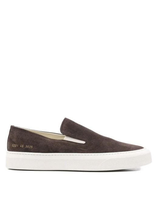 Common Projects Brown Suede Slip-On for men