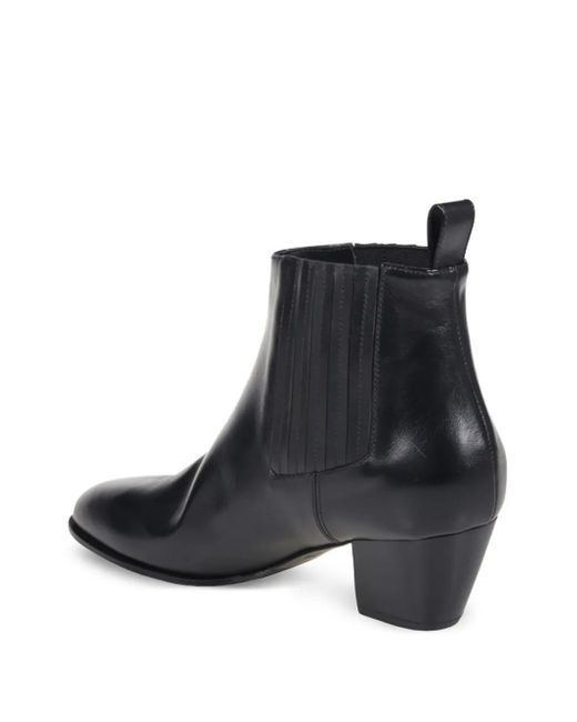 Botas con tacón grueso Sergio Levantesi de color Black