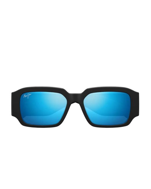 Maui Jim Blue Kupale Rectangle Sunglasses