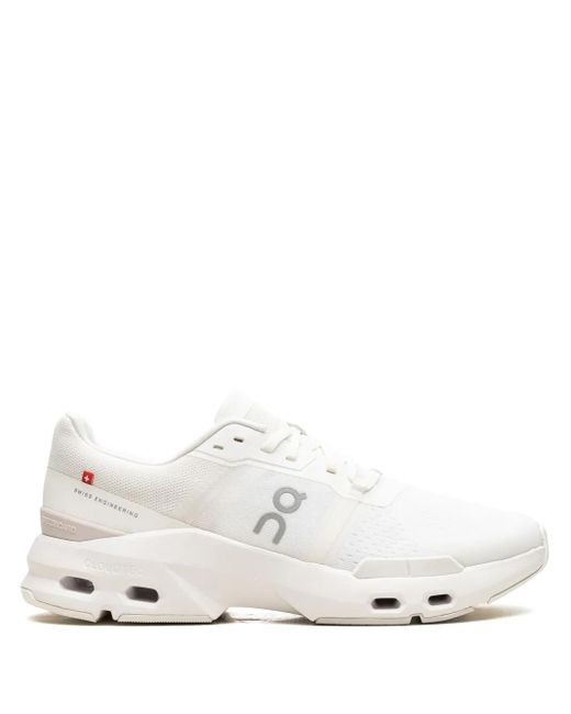 メンズ On Shoes Cloudpulse "undyed/frost" スニーカー White
