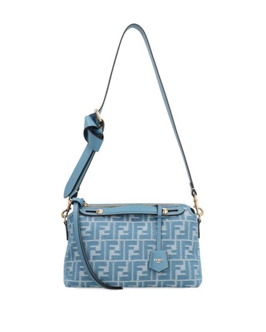 Fendi Blue Medium By The Way Tote Bag