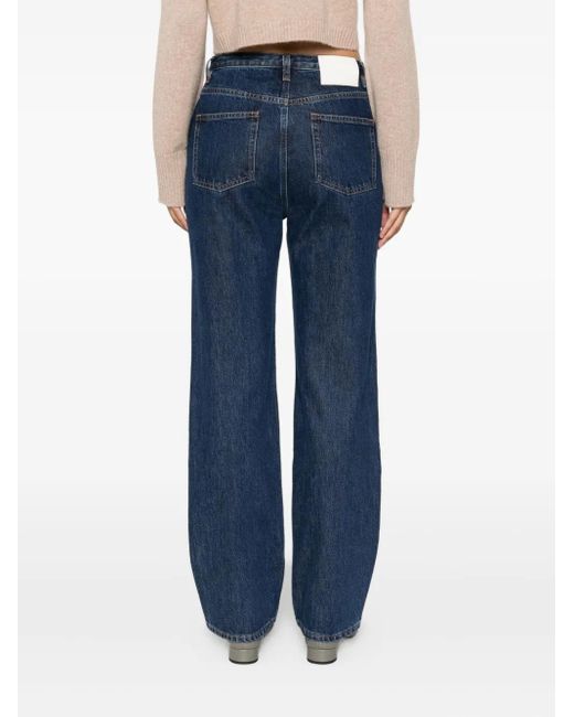 Loulou de Saison Blue Straight Leg Jeans