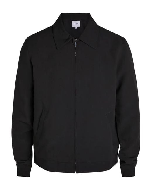Raith Black Emilio Zip Jacket for men