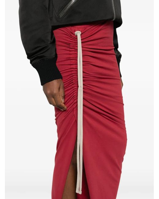 Moncler Rok Met Split in het Red