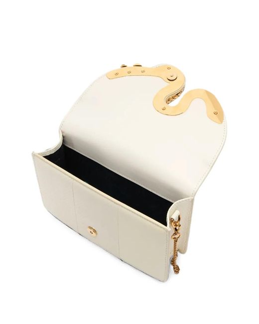 Roberto Cavalli Natural Mini Sac À Motif Peau De Serpent