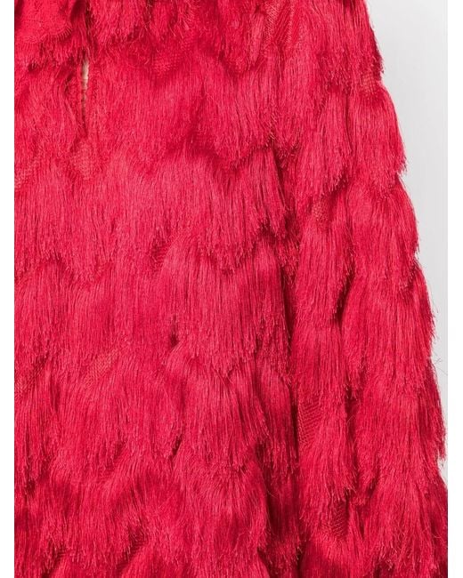 Shiatzy Chen Red Genisis The Burning Fire Dress