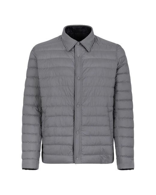 Herno Blue Quilted Jacket for men