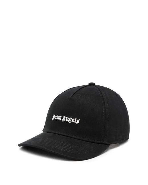 Gorra Con Logo Bordado Palm Angels de hombre de color Black