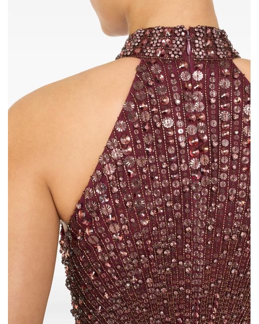 Jenny Packham Purple Whisper Gown