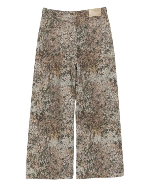 JNBY Natural Graphic-Print Jeans