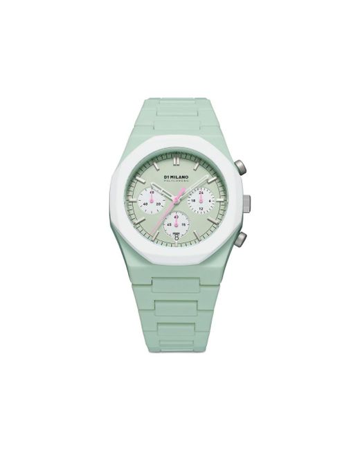 Reloj Polychrono de 40.5mm D1 Milano de color Green