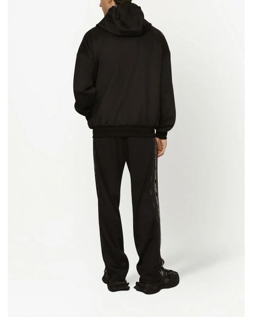 Dolce & Gabbana Black Reversible Jacket With Branded Tag for men
