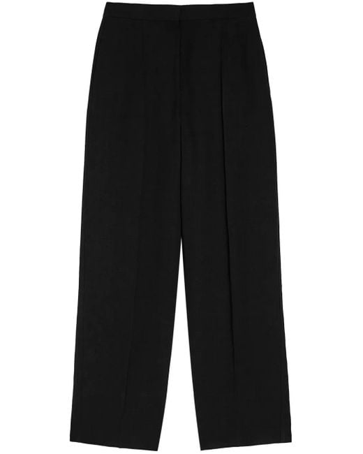Jil Sander Black Tailored Trousers