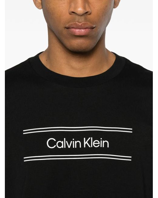 Calvin Klein Black T-Shirt Graphic for men