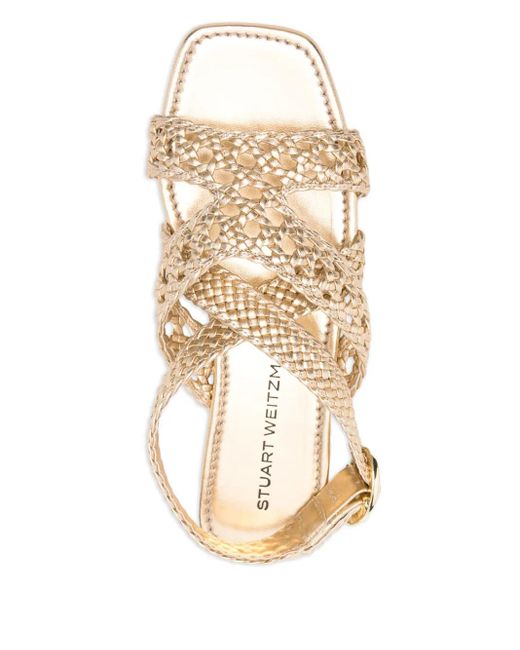 Stuart Weitzman Natural Thea Sandals