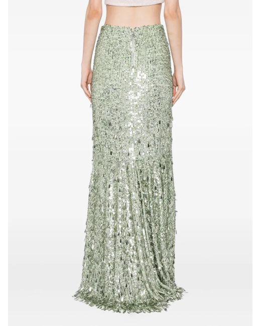 Alice + Olivia Green Charity Skirt