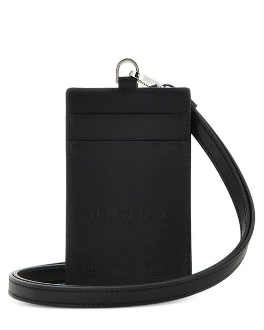 Hogan Black Porte-Cartes À Logo