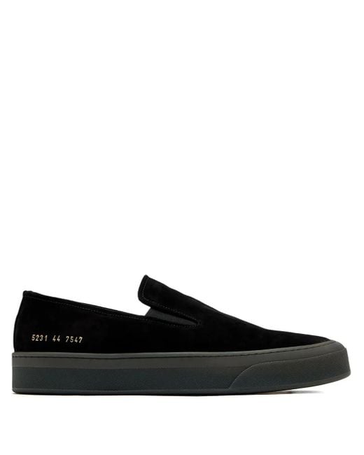 Common Projects Black Suede Sneakers for men