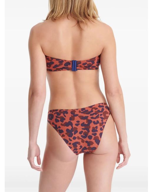 Eres Red Perle Bikini Top