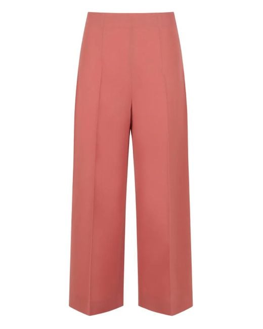 Marni Virgin-Wool High-Waisted Tailored Trousers
