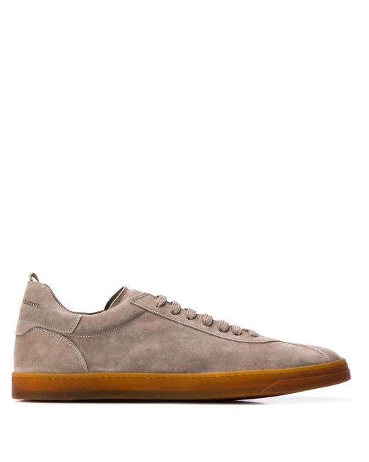 Officine Creative Karma 1 Low-top Sneakers in Grey (Brown) for Men - Lyst