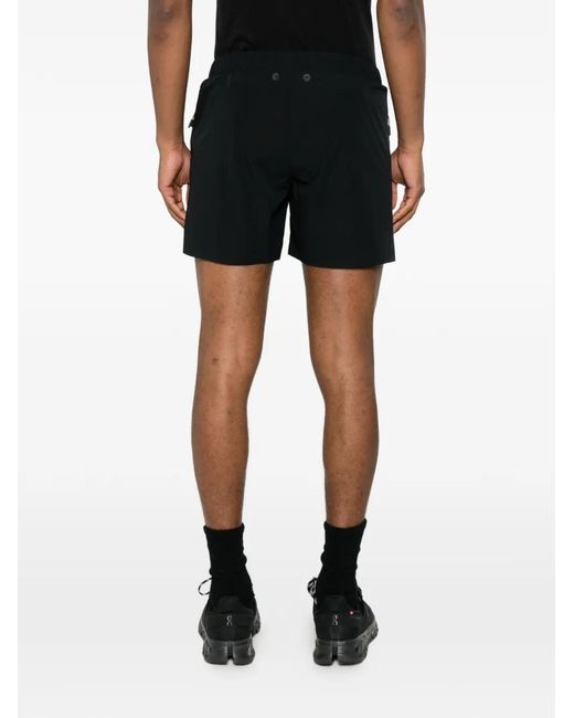 OUTHERE Black Drawstring Shorts for men
