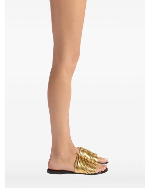 Giuseppe Zanotti Metallic Sandales Jane